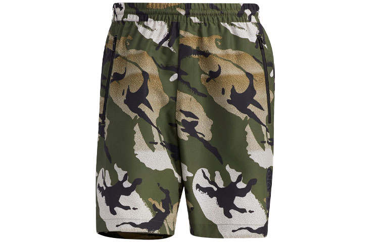 Adidas Adidas Sports Shorts Men's Army Green Moderate