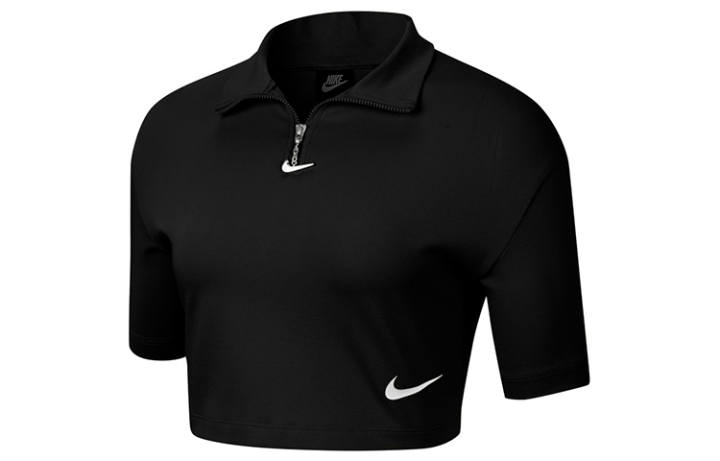Nike Nike Crop Tops Women's Stand Collar Moderate