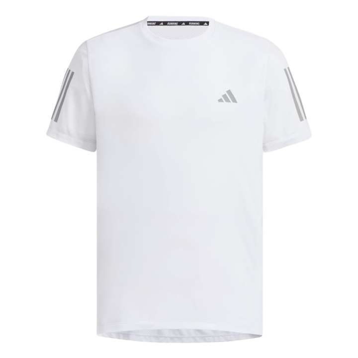 Adidas Adidas Own The Run Climacool COOLER Running T Shirt Men's White/Dark Silver Gray