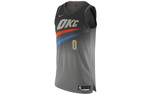 Nike Nike Nba Oklahoma City Russell Westbrook Authentic Jersey