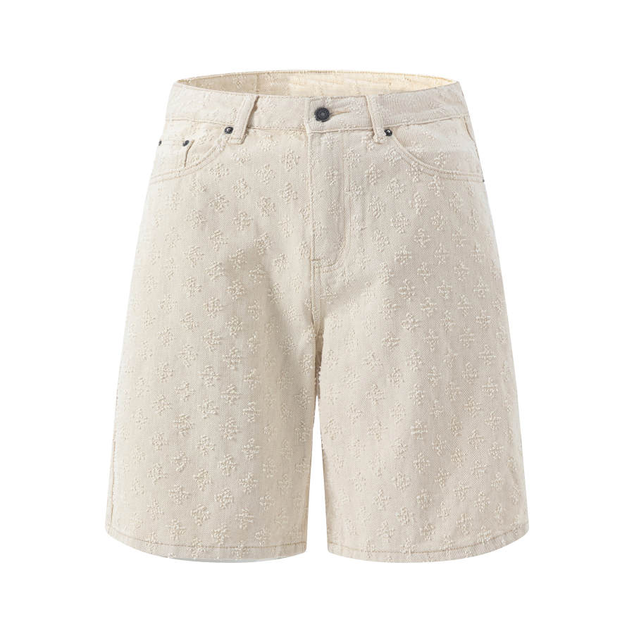 FUERZA Denim Shorts Unisex Thin