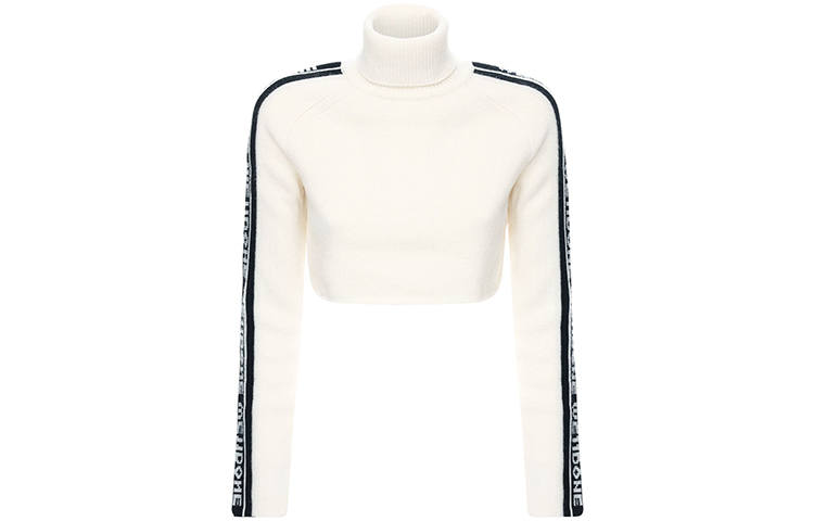 WE11DONE WE11DONE Slim Fit Sweater Women's White