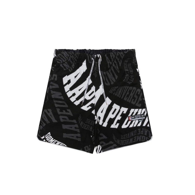Aape Aape logo-print track shorts