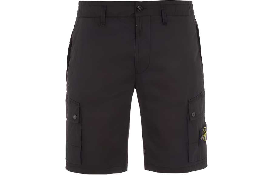 STONE ISLAND SS23 Casual Shorts Men's Black