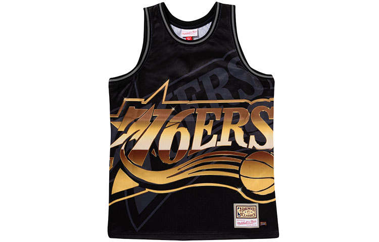 Mitchell Ness Mitchell Ness x Big Face Basketball Jersey Unisex Black