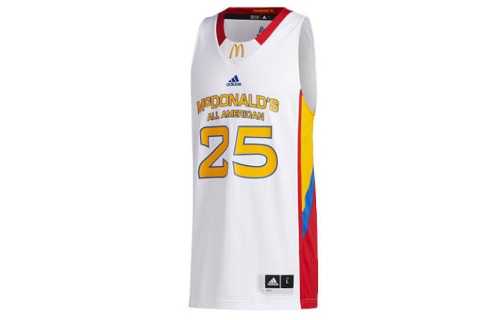 Adidas Adidas Basketball Jerseys Men's White Moderate Bib & Brace