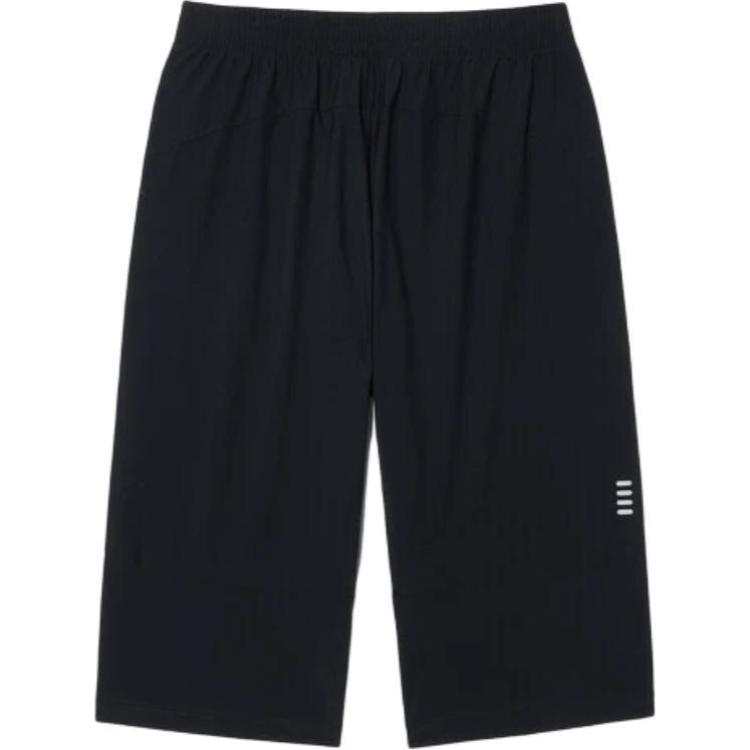 FILA Casual Pants Unisex Black Moderate Straight Fit Pants