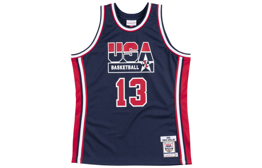 Mitchell Ness Mitchell Ness 1992 Chris Mullin Usa Basketball Authentic Player jersey