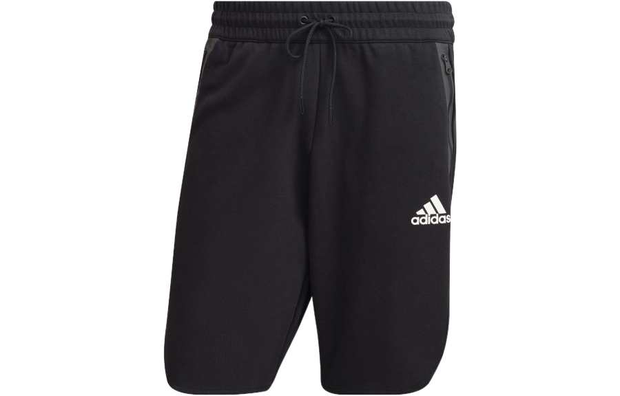 Adidas Adidas Casual Shorts Men's Black Moderate