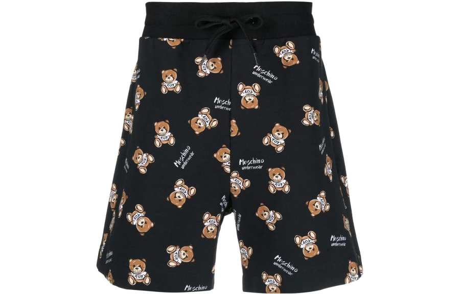 MOSCHINO Casual Shorts Men's Black