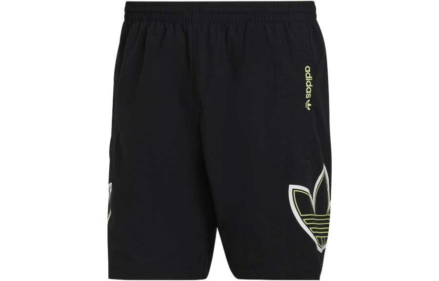 Adidas Originals Casual Shorts Men's Black Moderate