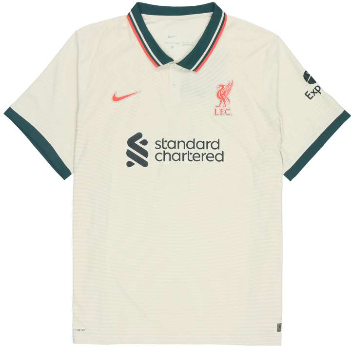 Nike Nike Liverpool Soccer Jersey Player Edition Men's Gray