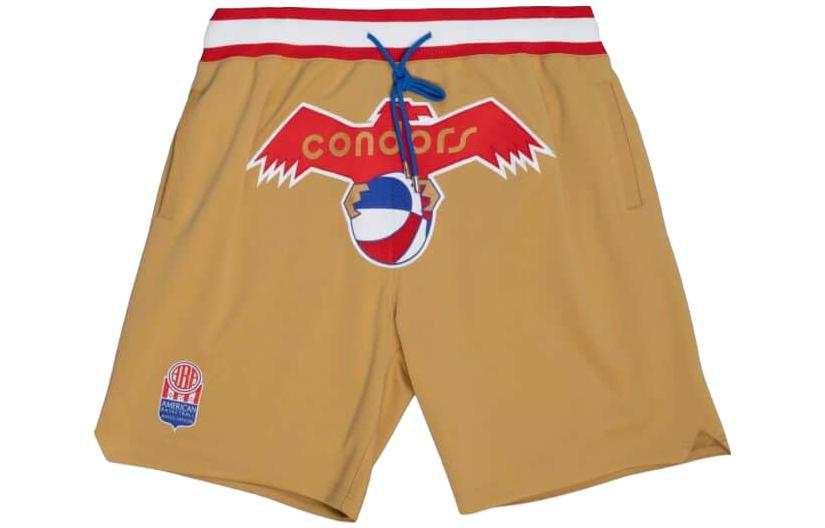 Mitchell Ness Mitchell Ness Casual Shorts Men's Khaki Moderate