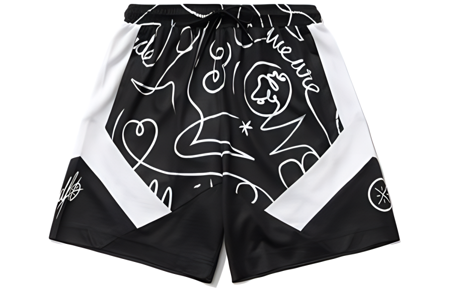 Li-Ning Li Ning x Dft Shorts Men's Black