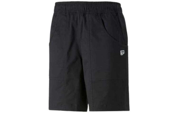 PUMA Casual Shorts Men's Black Moderate