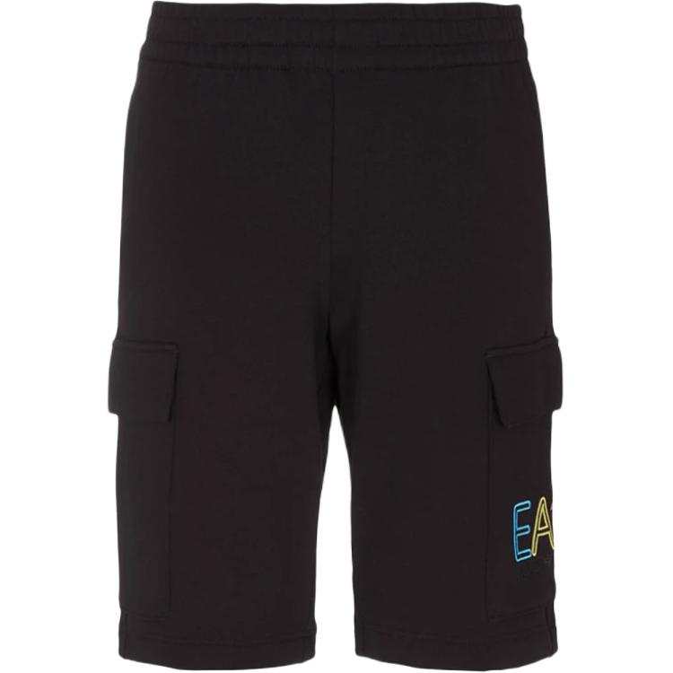 EMPORIO ARMANI EA7 Casual Shorts Men's Black
