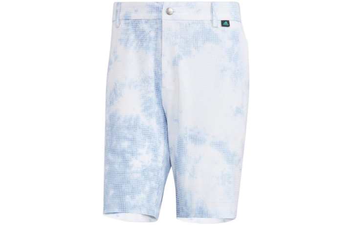 Adidas Adidas Casual Shorts Men's Blue With White Lettering Moderate