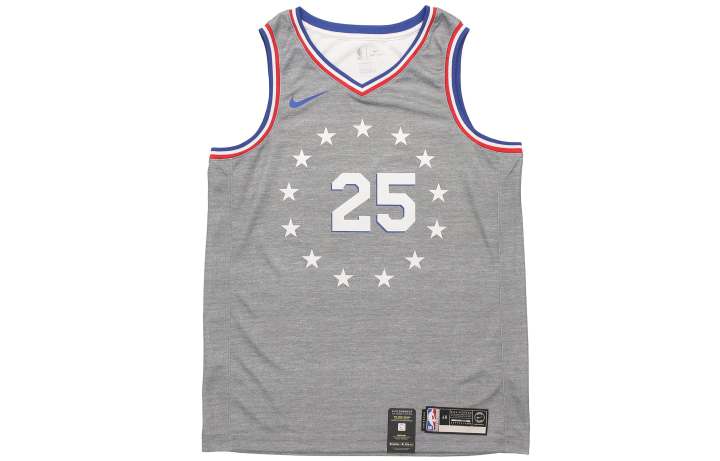 Nike Nike Basketball Jersey Men's Gray