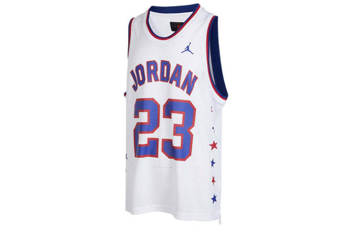 Jordan Jordan Basketball Training Sports Vest White