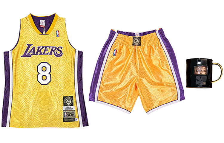 Mitchell Ness Mitchell Ness Kobe Bryant Hof Nba Reversible Jersey