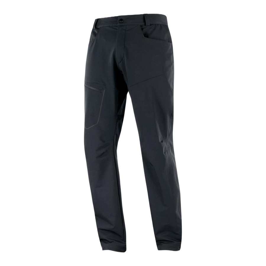 SALOMON WAYFARER Casual Pants Men's Pitch Black