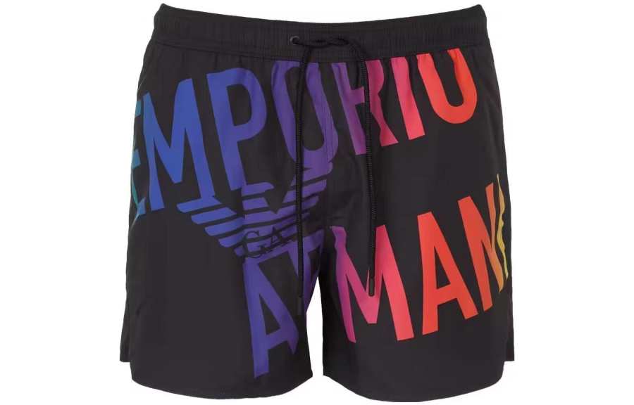 EMPORIO ARMANI SS23 Casual Shorts Men's Black