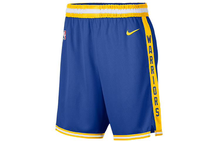 Nike Nike Basketball Shorts Men's Blue Moderate Straight Fit Pants