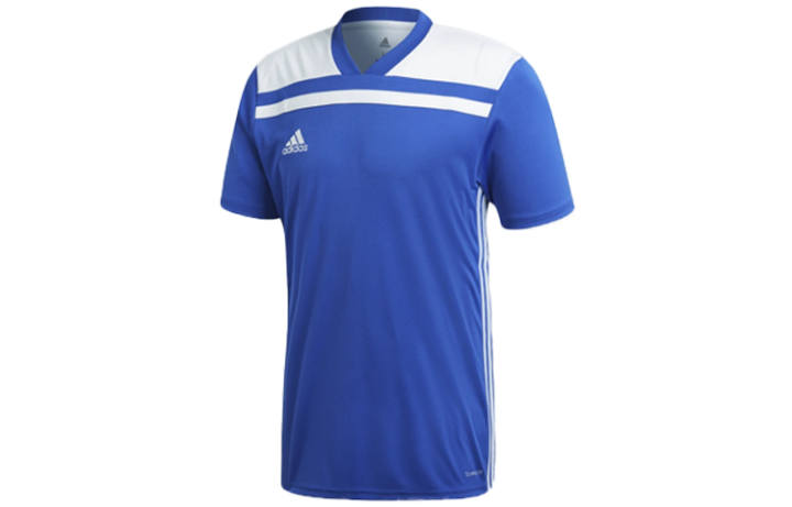 Adidas Adidas Soccer Jerseys Men's Cobalt Blue White Moderate Straight Fit