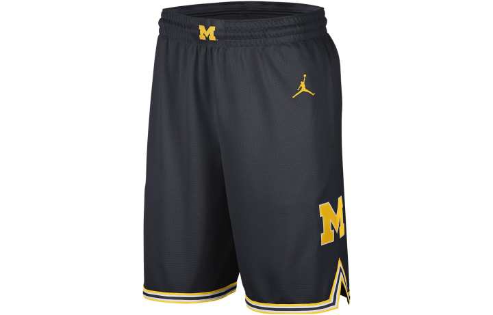 Jordan Jordan Michigan Wolverines Casual Shorts Men's Black