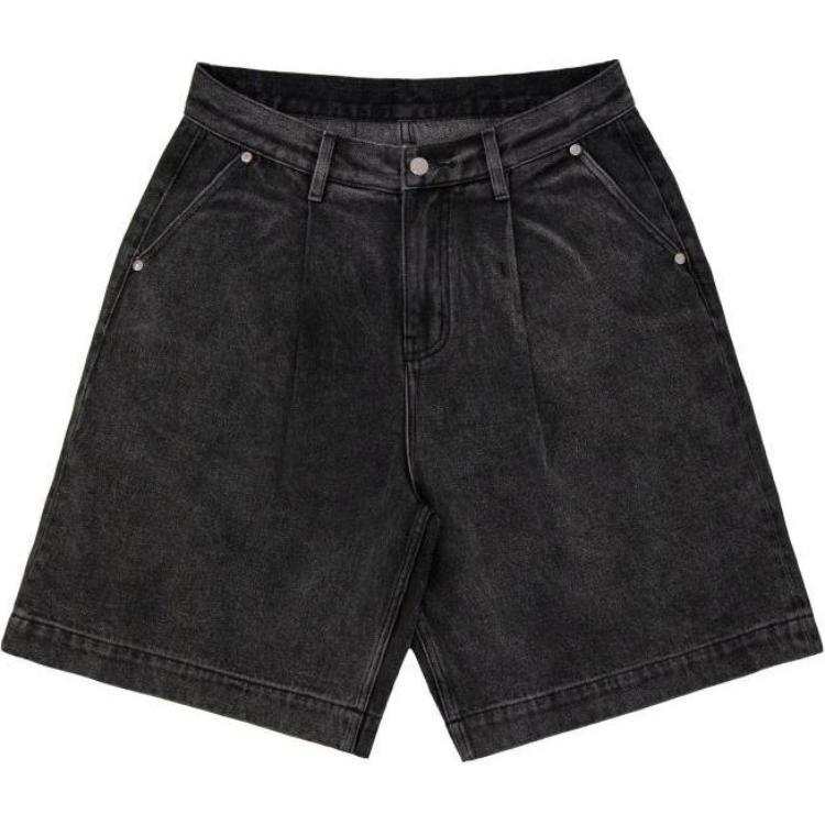 Vandy The Pink Denim Shorts Unisex Black