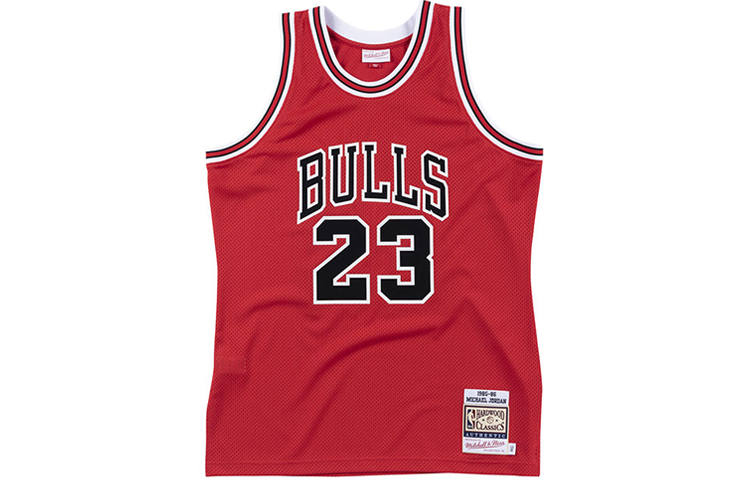 Mitchell Ness Mitchell Ness Basketball Jersey Men's Red
