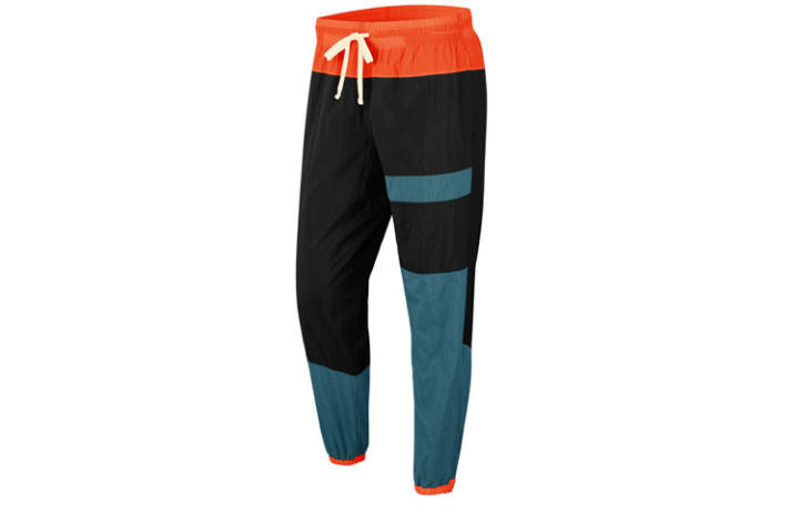 Nike Nike Sports Pants Men's Black Green Moderate