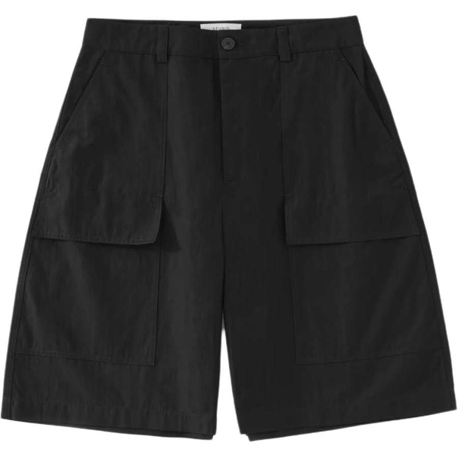 Studio Nicholson Studio Nicholson Tiller Wide-leg Shorts