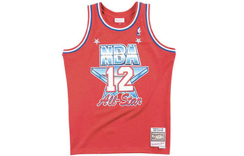 Mitchell Ness Mitchell Ness Basketball Jerseys Unisex Moderate Bib & Brace