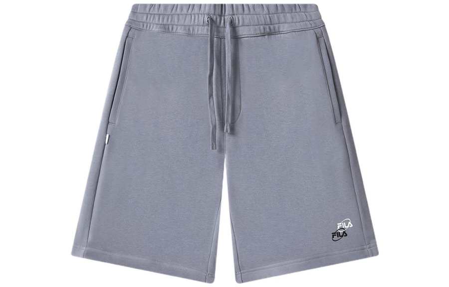 FILA Valentine's Day Collection Casual Shorts Men's Cyan Brick Gray Moderate