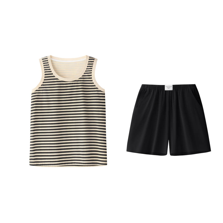 Semir Semir Pajama Set Women's Black & White