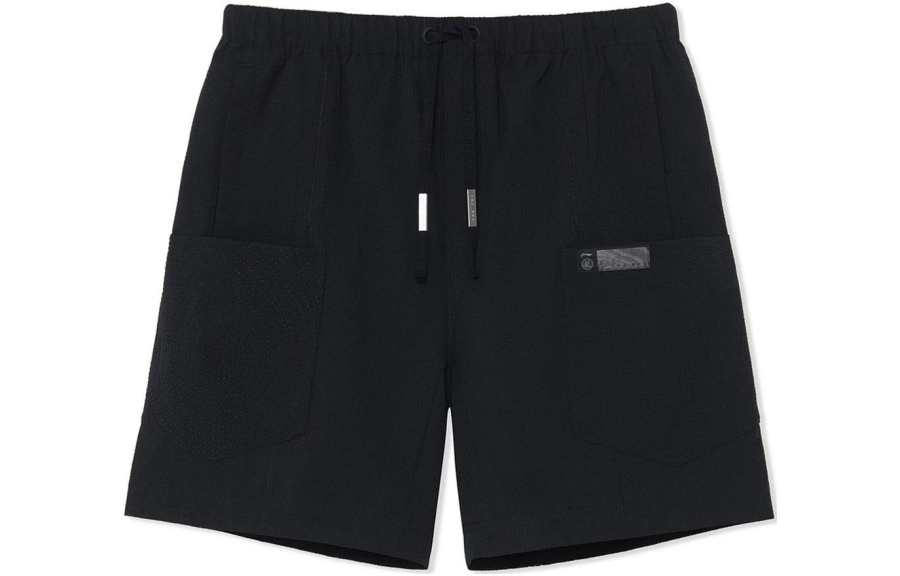 Li-Ning Li Ning Jackie Chan Casual Shorts Men's Black Moderate