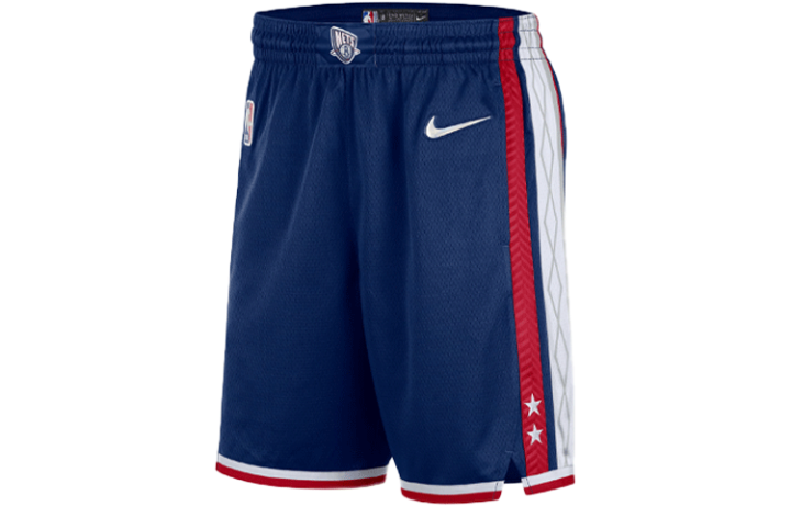 Nike Nike Nba Brooklyn Nets City Edition 75th Anniversary Swingman Shorts