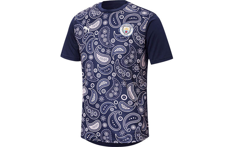 PUMA Manchester City Soccer Jersey Fan Edition Men's Tweed Blue