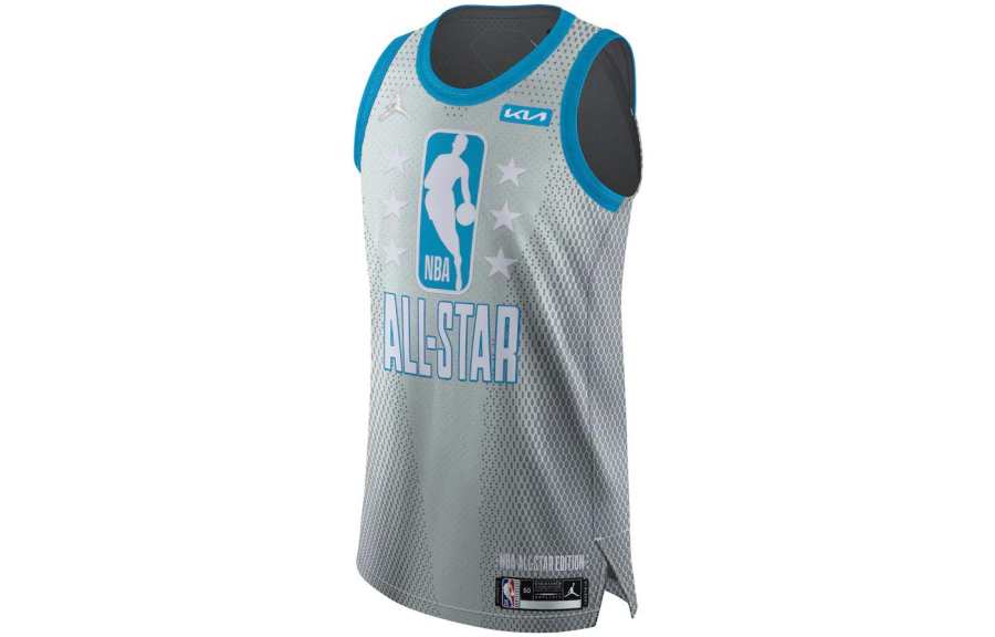 Jordan Jordan Air Jordan X NBA ALL STAR 2022 Basketball Jersey Men's Gray
