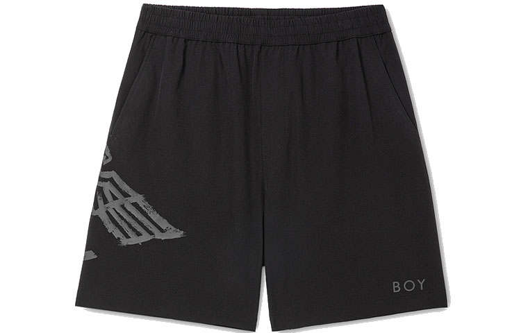 Boy London Casual Shorts Unisex Black