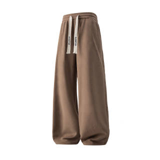 DANGERTIGER Casual Pants Unisex Thickened And Fleece Lined Straight Fit Pants