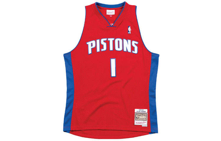 Mitchell Ness Allen Iverson 2008 Nba Detroit Pistons swingman tank top