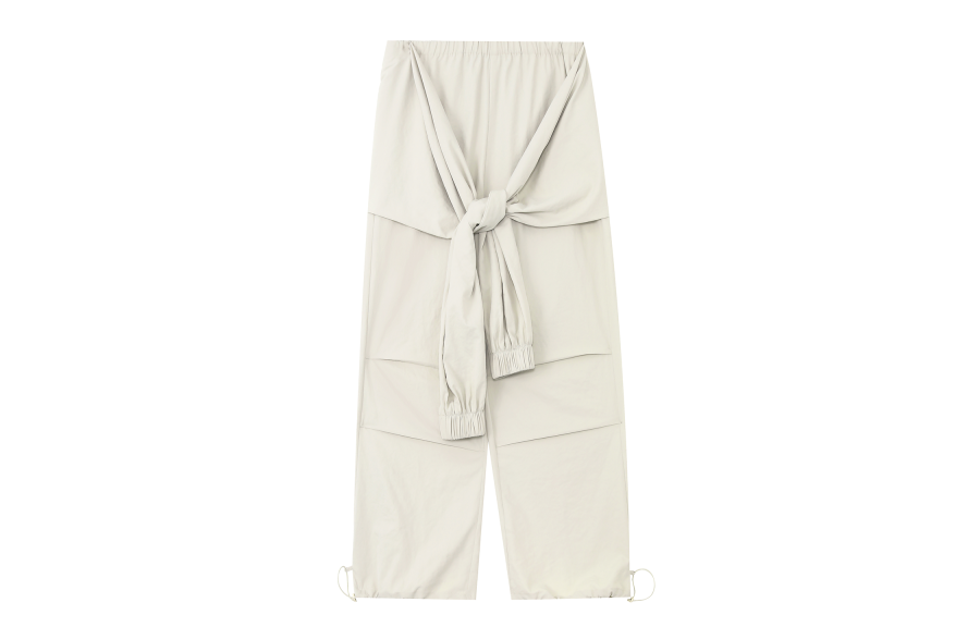 F426 Casual Pants Unisex Moderate Straight Fit Pants