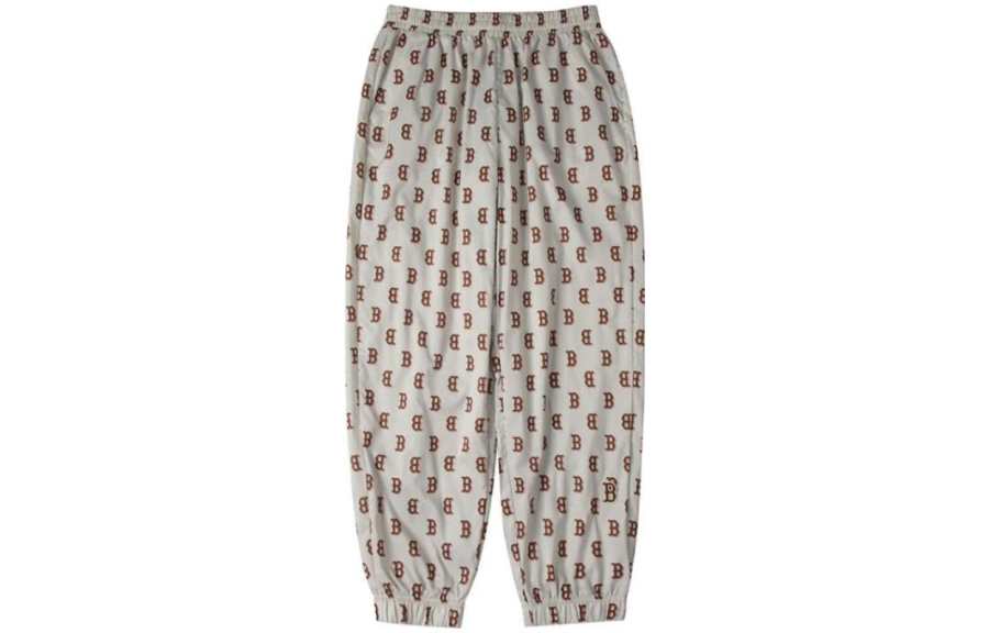 MLB MLB Boston Red Sox Casual Pants Unisex Light Brown Suggestion Consider 1 Size Down Moderate Cuffed Pants