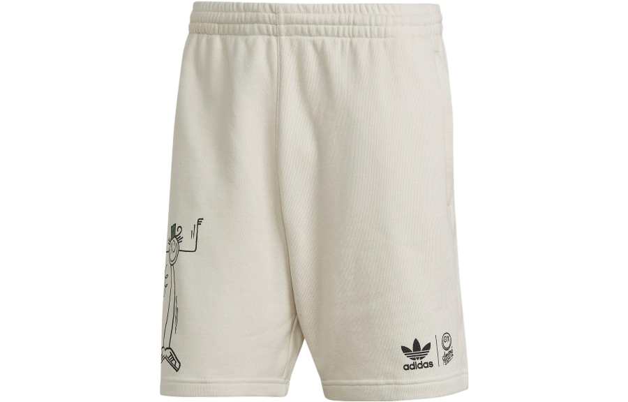 Adidas Originals Casual Shorts Men's Ecru