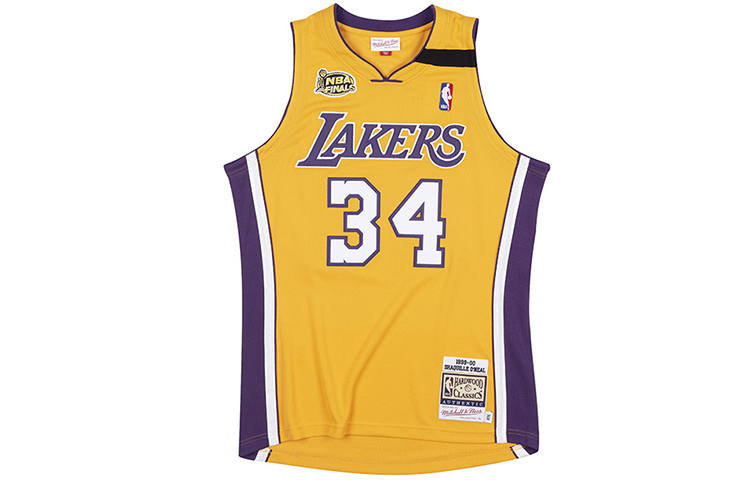 Mitchell Ness Shaquille O'Neal Los Angeles Lakers 1999-00 jersey