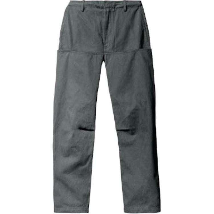 YEEZY x Gap X Balenciaga SATEEN CARGO Casual Pants Unisex Gray Green