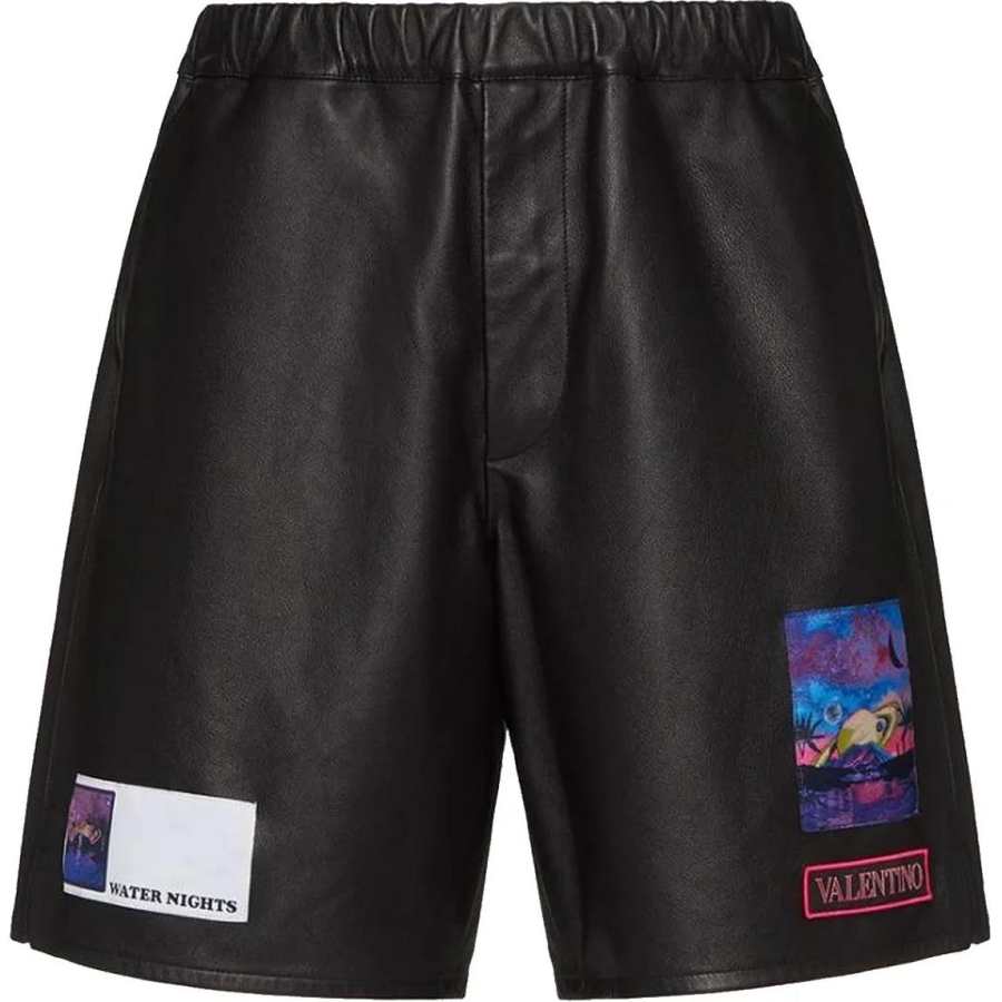 Valentino Casual Shorts Men's Black