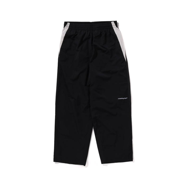 A BATHING APE Bape Nylon Loose Fit Track Pants